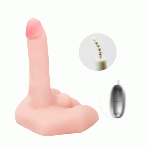 Вибратор Mr.Big Vibrating & Rotating Cock Flesh, 21 см