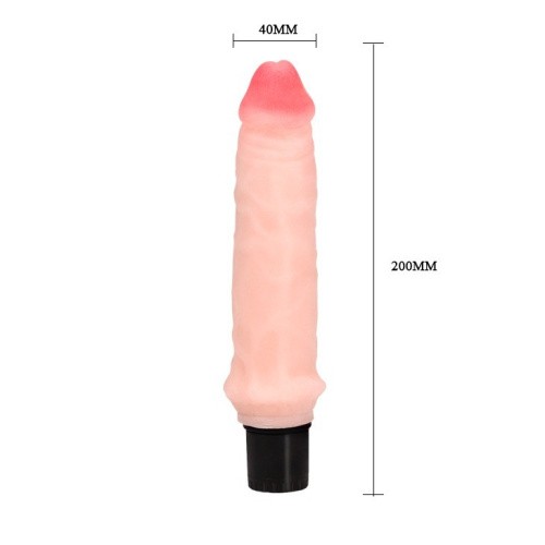 The Realistic Cock Flesh - Вибратор, 20 см (телесный)