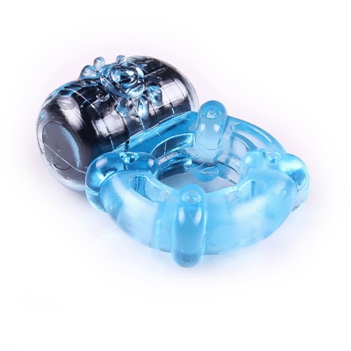 Браззерс RС011F - эрекционное кольцо c вибропулей, 2 см (голубой) - Купити в Україні | Sex-shop.ua ❤️