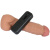 Topco Sales CyberSkin® Vibrating Cyber Cock with Balls - Вибратор, 18.42х4.3 см - sex-shop.ua