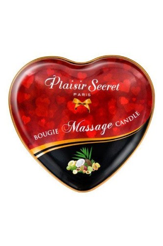 Plaisirs Secrets Exotic Fruits - Масажна свічка з ароматом екзотичних фруктів, 35 мл - купити в Україні | Секс шоп SEX-SHOP.ua