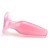 Doc Johnson Crystal Jellies Butt Plug Medium - анальная пробка, 13х3.5 см (розовый) - sex-shop.ua