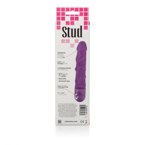 California Exotic Novelties Power Stud Rod - Вибратор, 18х4 см (коричневый)