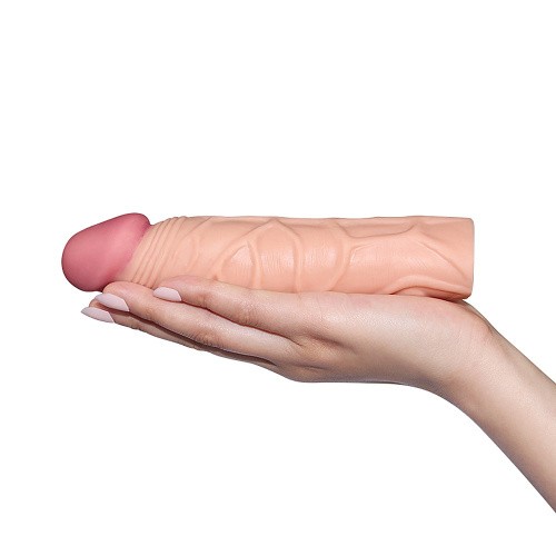 LoveToy Pleasure X-Tender Penis Sleeve Flesh Add 1