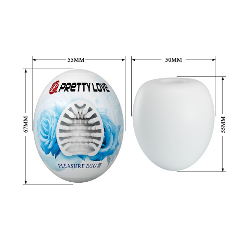Мастурбатор Pretty Love Pleasure Egg III