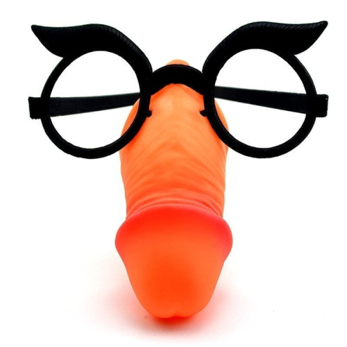 Hao Toys Plastic Sexy Male Nose with Eye-glass - Сексуальні окуляри