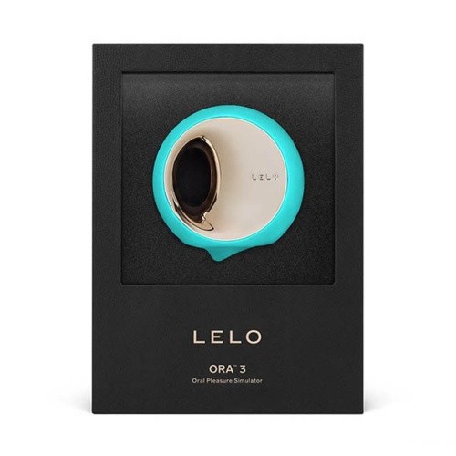 LELO Ora 3 - вібратор для клітора, імітатор кунілінгуса, 8.35 см (м'ятний)