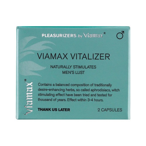 Viamax Vitalizer - стимулюючі таблетки для чоловіків (2шт)