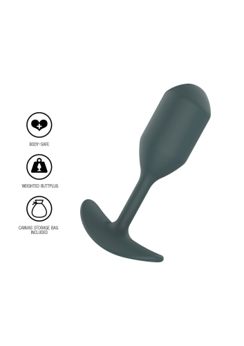 Анальная пробка ToyJoy Weighted Plug, 12.6 см