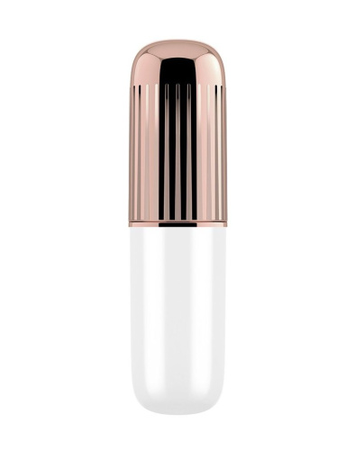 Satisfyer Mini Secret Affair - мощный мини-вибратор со съемным колпачком, 14х3 см (белый) - sex-shop.ua