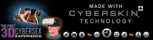 Topco Sales CyberSkin Twerking Butt (Deluxe) - Мастурбатор з окулярами для віртуальної реальності