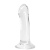 Alive Valiant Jelly Dildo - Прозрачный фаллоимитатор на присоске, 16х4.5 см