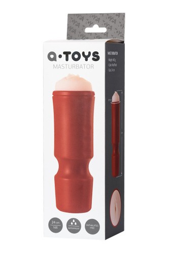 Toyfa A-Toys - Мастурбатор-вагина, 24х7,6 см