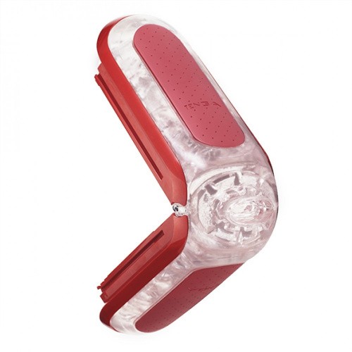 Tenga Flip Zero Red + Flip Warming Set мастурбатор с подогревом, 18х7 см  (красный)