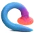 Creature Cocks Makara Glow-in-the-Dark Snake Dildo - фантазийный анальный стимулятор, 46.4х5.1 см (разноцветный) - sex-shop.ua