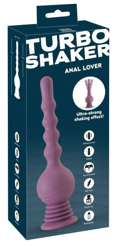Анальный вибратор Turbo Shaker Anal Lover
