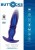 TOYJOY Thrusting Vibr Plug - Анальная вибропробка, 15,5 см (синий) - sex-shop.ua