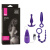 CalExotics hers Anal Kit Набір анальних стимуляторів для жінок, 3 шт (фіолетовий) - купити в Україні | Секс шоп SEX-SHOP.ua