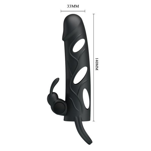 LyBaile - Pretty Love Penis Sleeve 5.5 - Насадка на член, 14х3.3 см - купити в Україні | Секс шоп SEX-SHOP.ua