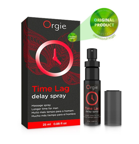 Orgie Time Lag Delay Spray - Спрей-пролонгатор, 25 мл - sex-shop.ua