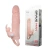 Brave Men Vibro Penis Sleeve Flesh with Bunny - Насадка на пенис, 16,4 см (телесный)