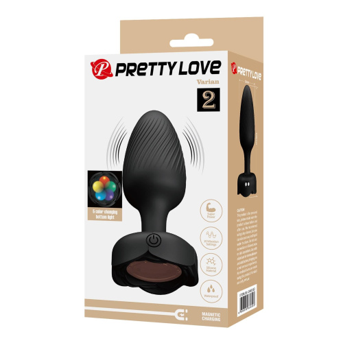 Анальная пробка Pretty Love Varian, 10.8 см