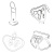 Страпон ROMP Piccolo Pegging Kit