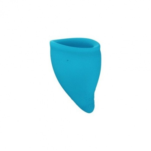 Fun Factory Menstrual Cup - менструальная чаша размер А, 20 мл 5.3х4 см (голубой) - sex-shop.ua