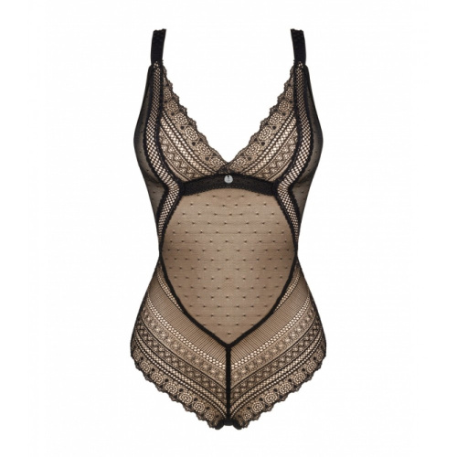 Obsessive Estiqua teddy - Боди эротическое, M/L