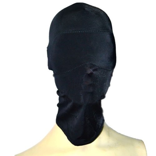 Суцільна шолом-маска, чорна