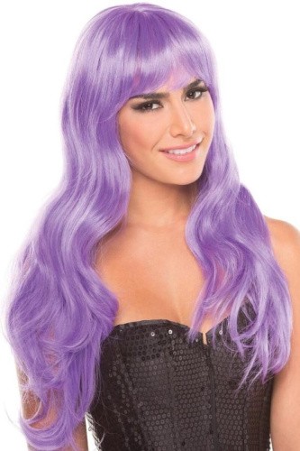 Be Wicked Wigs Burlesque Wig Light Purple - парик (сиреневый) - sex-shop.ua