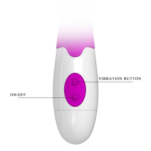 Pretty Love Andre Vibrator - Вибратор, 20 см (фиолетовый)