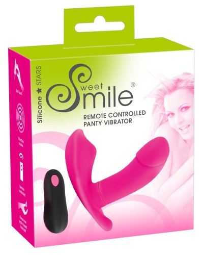 Sweet Smile Remote Controlled Panty Vibrator стимулятор точки G у трусики, 10.7х3.2 см