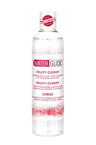 Waterglide Fruity Cherry - смазка с ароматом вишни, 300 мл - sex-shop.ua