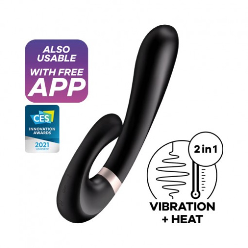 Вибратор кролик со смарт управлением Satisfyer Heat Wave - sex-shop.ua