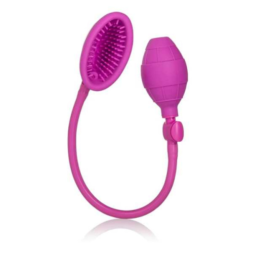 California Exotic Novelties Silicone Clitoral Pump - Женская помпа из силикона, 7.5х3.8 см (розовый)