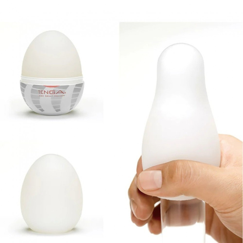 Tenga EGG Sphere New Standard мастурбатор яйцо, 6х5 см (синий) - sex-shop.ua