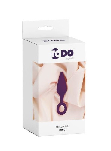ToDo by Toyfa Bung - Анальная пробка, 11.5х3.3 см (фиолетовый)