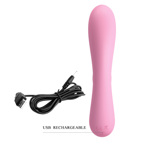 Pretty Love Hugo Vibrator Pink - Чувственный вибратор-кролик, 16.5х3.7 см (розовый)