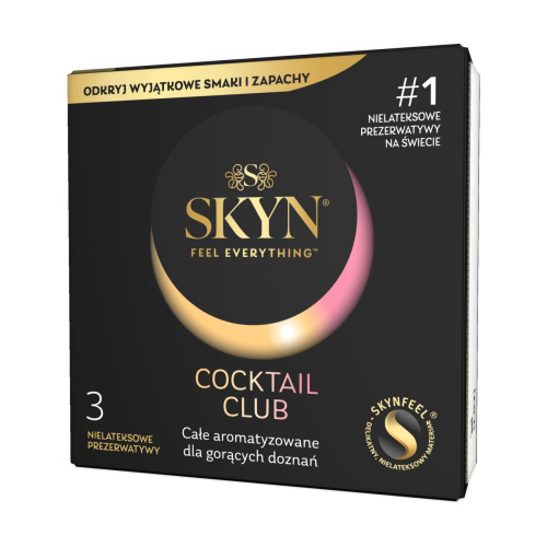 Skyn Cocktail Club, 3 шт - купити в Україні | Секс шоп SEX-SHOP.ua