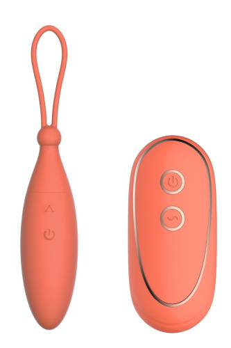 Dream Toys Charismatic Celia - Віброяйце з дистанційним пультом управління, 10,3 см (помаранчевий)