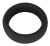 Black Velvets Cock Ring - Эрекционное кольцо, 3.8 см (черный) - sex-shop.ua