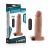 Pleasure X-Tender Vibrating Penis Sleeve Flesh Add 3" - Насадка на пенис с вибрацией, 20 см (телесный)