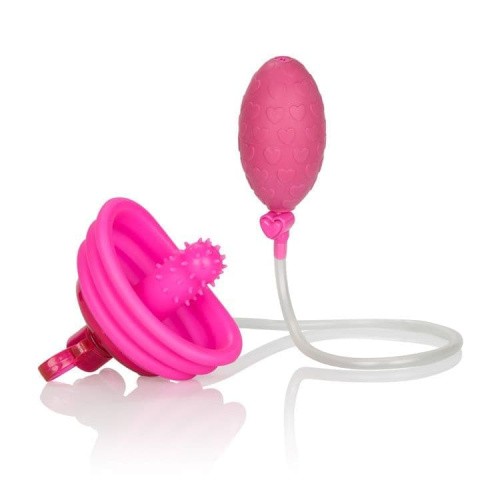 California Exotic Novelties Venus Butterfly Pump Pink - Вибропомпа для клитора, 4х2 см - sex-shop.ua