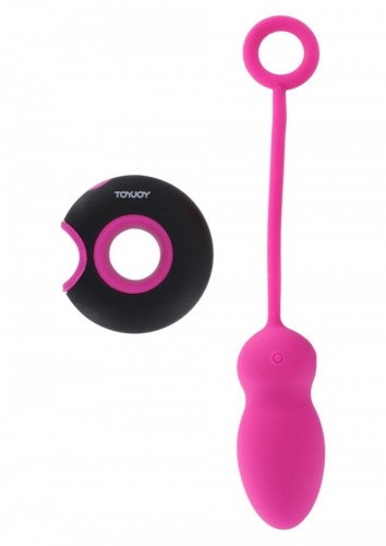 Caresse ToyJoy Embrace I - Виброяйцо с дистанционным управлением, 7Х3 см (розовый) - sex-shop.ua