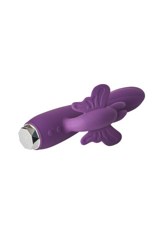 Dream Toys Flirts Butterfly - Вібратор-кролик, 17 см (фіолетовий)