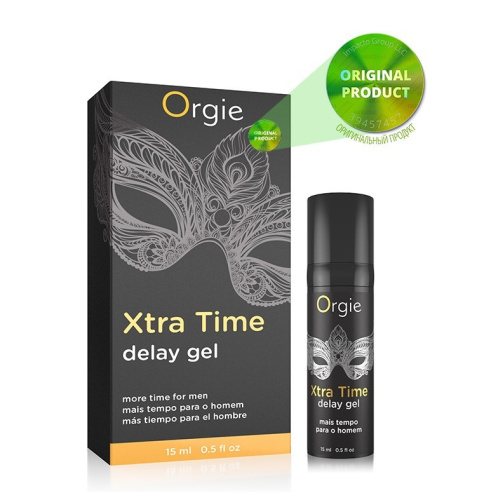 Orgie Xtra Time Delay Gel - Подовжуючий гель для чоловіків, 15 мл