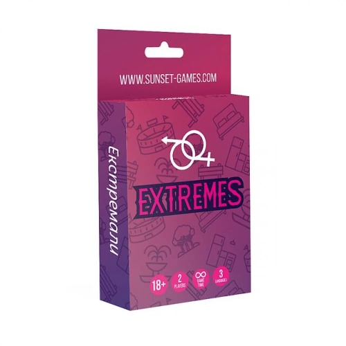 Sunset Games - Эротическая игра для пар Extremes (UA, ENG, RU) - sex-shop.ua