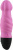 Adrien Lastic Tornado - вибратор со стимулирующим рельефом, 14.6х3.6 см (розовый) - sex-shop.ua