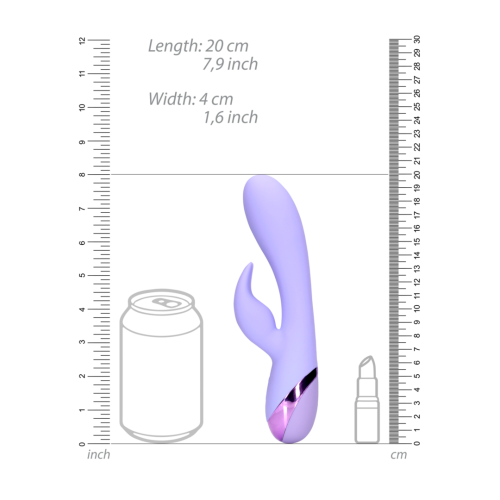 Вибратор-кролик Loveline Smooth Silicone